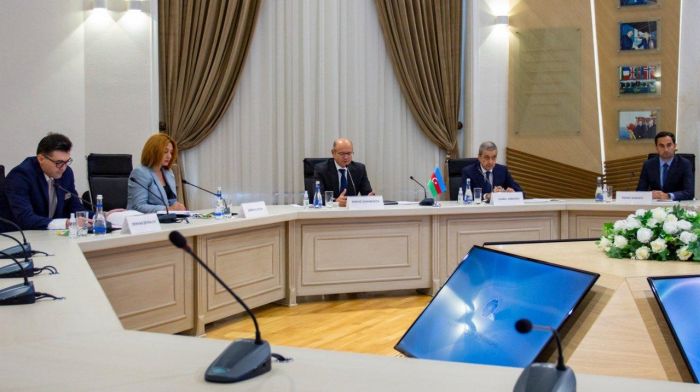 В рамките на посещението си в Азербайджан, министър Стоянов проведе среща с Парвиз Шахбазов В рамките на посещението си в Азербайджан, министър Стоянов проведе среща с Парвиз Шахбазов