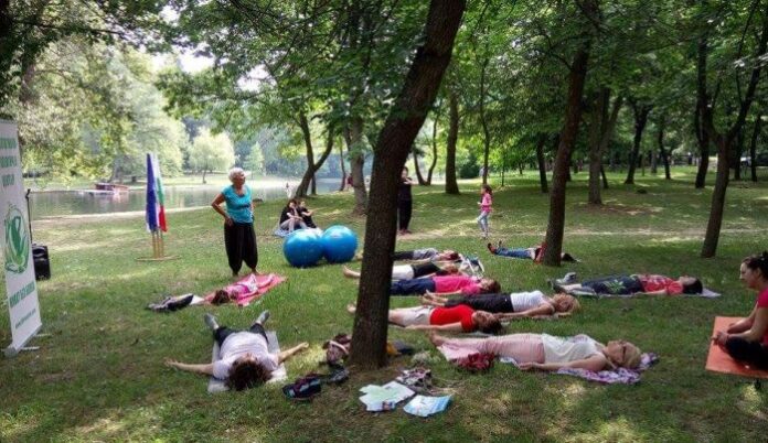 Йога на открито в Благоевград