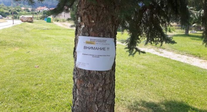 Започва третирането на тревни площи в Сапарева баня