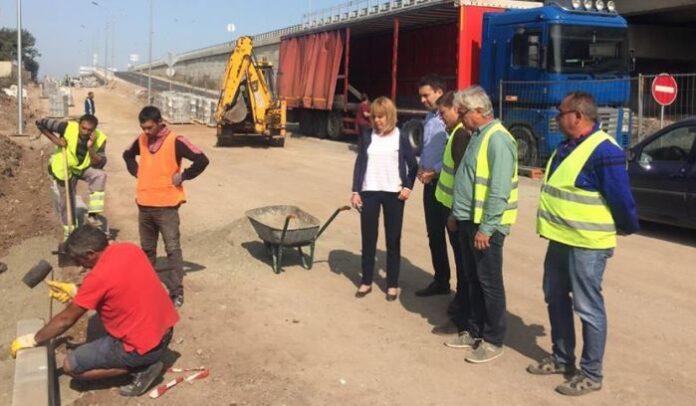 Пускат движението по южното локално платно на Северна скоростна тангента в столицата