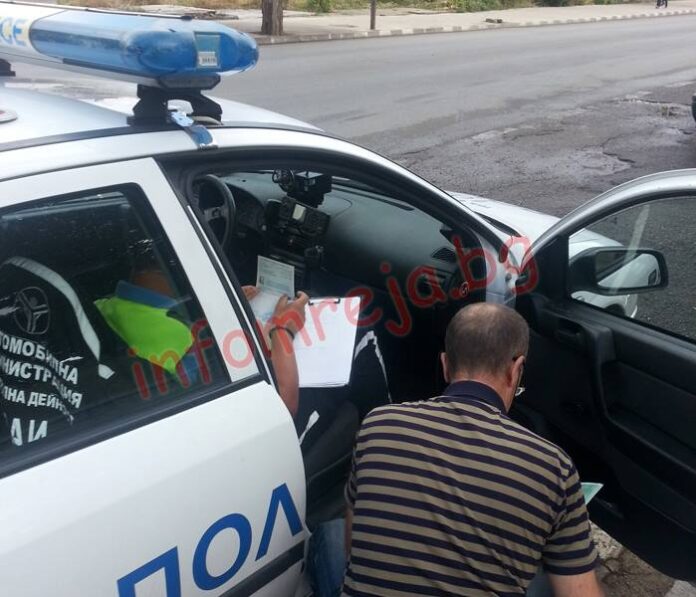 Неправоспособен водач блъсна полицай в Кюстендил