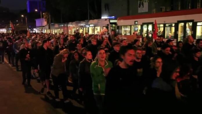 Протести след изборите в Германия