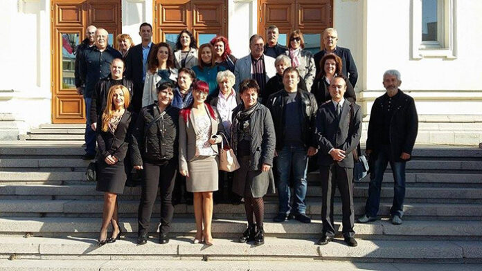 Членове на ГЕРБ в Благоевград посетиха Народното събрание