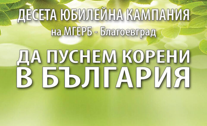 Цветан Цветанов ще се включи в инициативата на МГЕРБ - Благоевград, „Да пуснем корени в България”