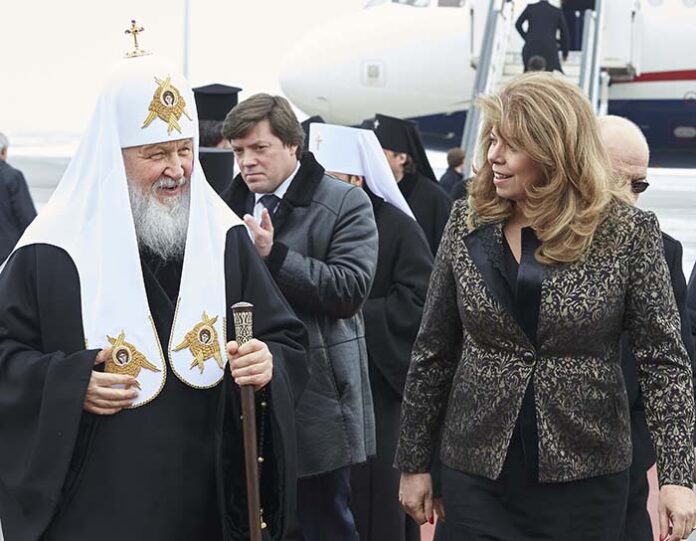 Русия патриарх Кирил пристигна в София