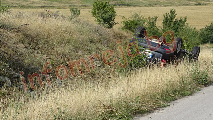 Джип се преобърна по таван на пътя за Зелен дол