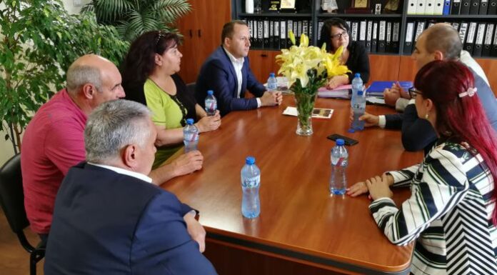 Цветан Цветанов се срещна с кмета на Гърмен, Минка Капитанова