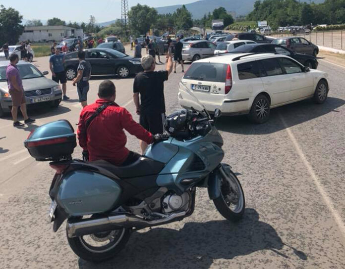 Протест срещу високите цени на горивата в Гоце Делчев