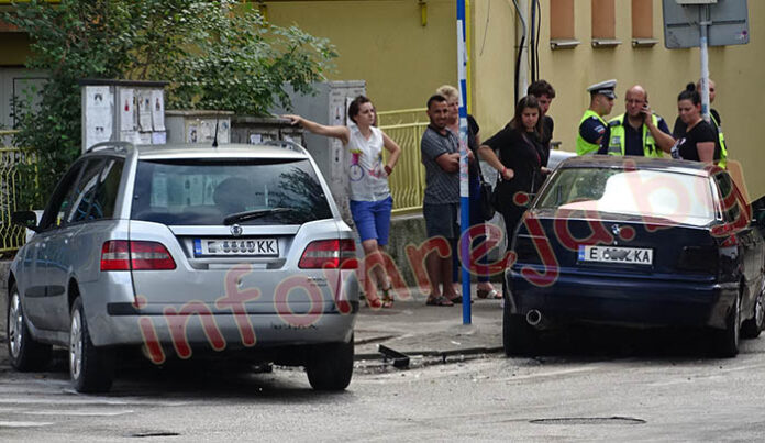 Фиат и БМВ се удариха в благоевградския квартал „Грамада“