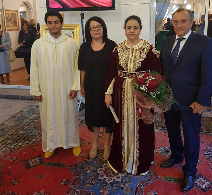 Кметът Минка Капитанова на прием в резиденцията на мароканския посланик в София