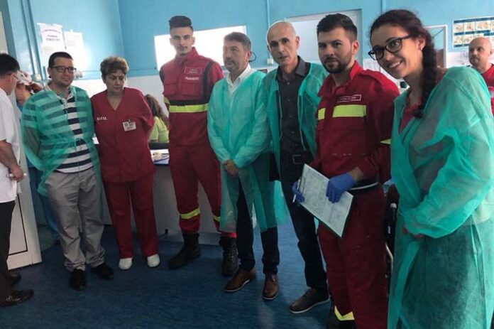 Проф. Пандев от Банско и негови колеги се запознаха с румънската система за спешна помощ