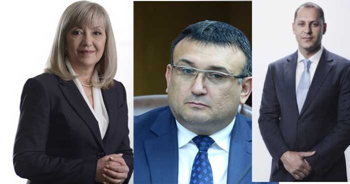 Новите трима министри - Манолев, Маринов, Аврамова