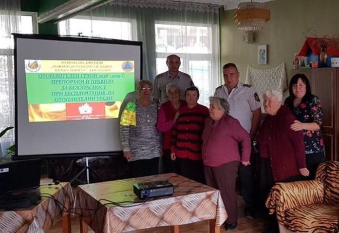 Превенция на пожарите сред възрастните хора през зимния сезон