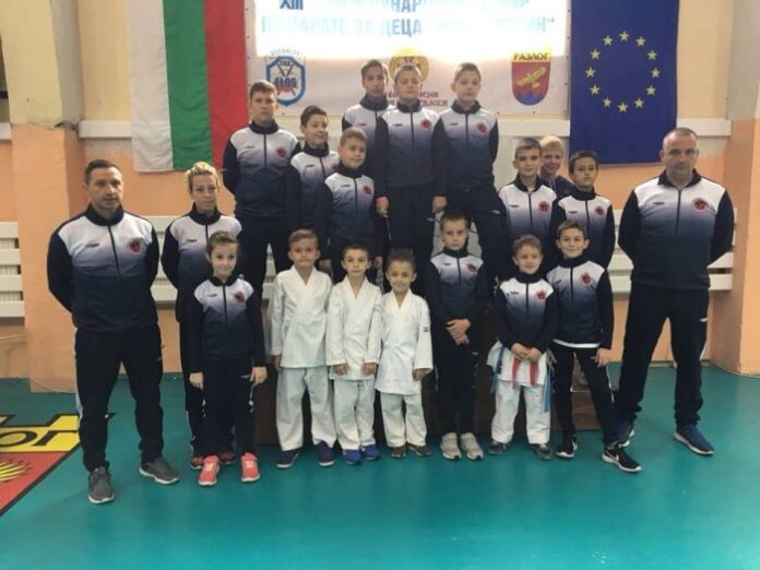 Състезателите на КК "Дарис" с достойно представяне на Международния турнир по Олимпийско карате за "Купа Пирин"