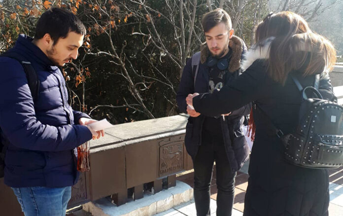 "Младежко европейско общество" проведе кампания в гр. Благоевград