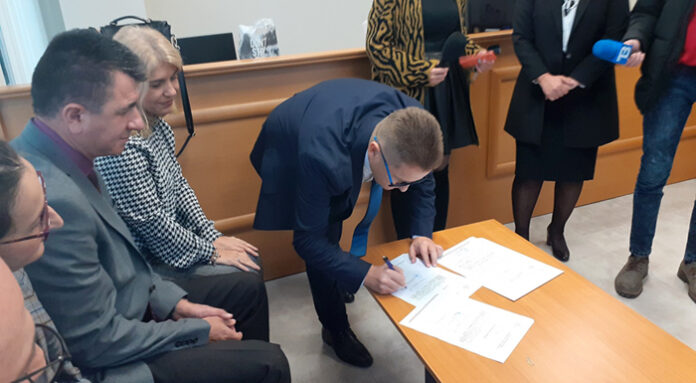 Атанас Кобуров официално встъпи в длъжност като председател на Районния съд в Петрич