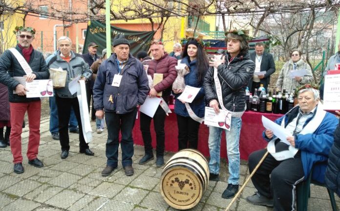 83 винопроизводители мериха сили на Трифон Зарезан в Кюстендил