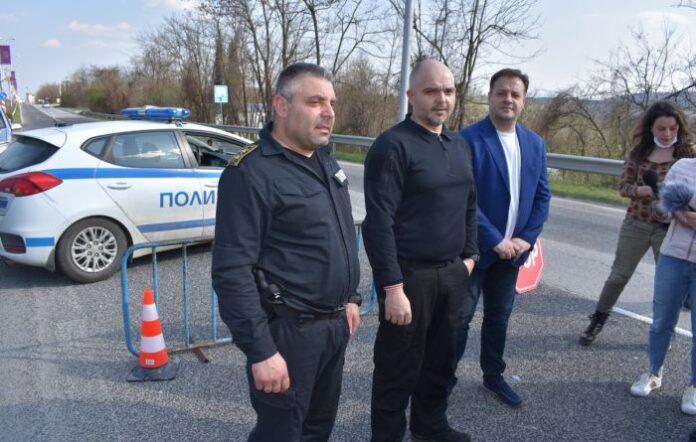 Главният секретар на МВР инспектира работата на КПП-та във Велико Търново