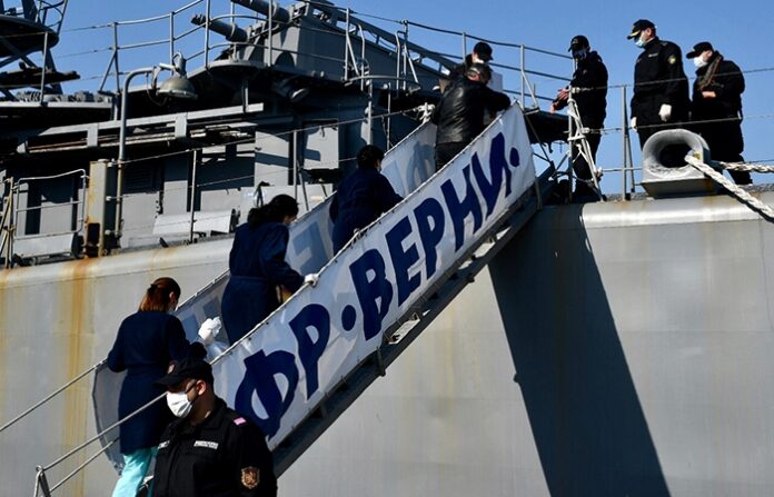 Отрицателни са тестовете за коронавирус на екипажа на фрегата „Верни“