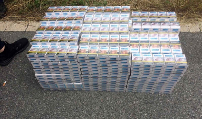 20 000 къса контрабандни цигари са иззети при акция на ОДМВР-Сливен