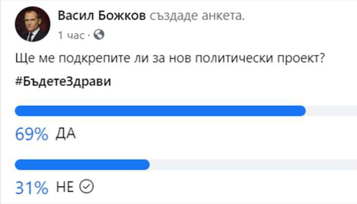 Васил Божков замисля политически проект
