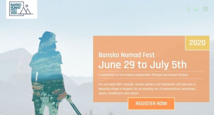 60 фрийлансъри ще вземат участие в "БАНСКО НОМАД ФЕСТ 2020"