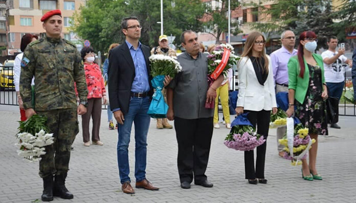 Поклон пред Левски в Благоевград