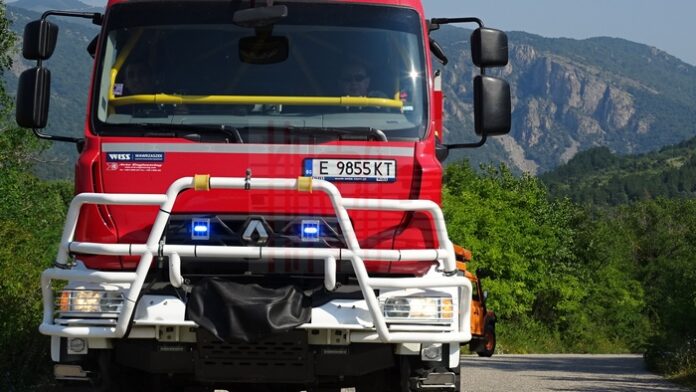 Окончателно е ликвидиран пожарът при село Българаново