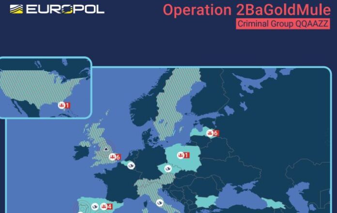 Неутрализирана е международна престъпна група за пране на пари от киберпрестъпления