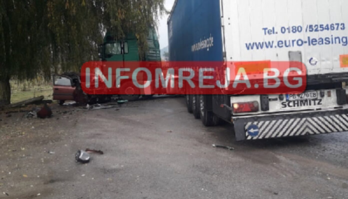 Шофьор от Дагоново загина след ПТП с камион