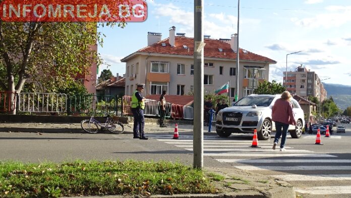 Джип блъсна велосипедист на кръстовище в Благоевград