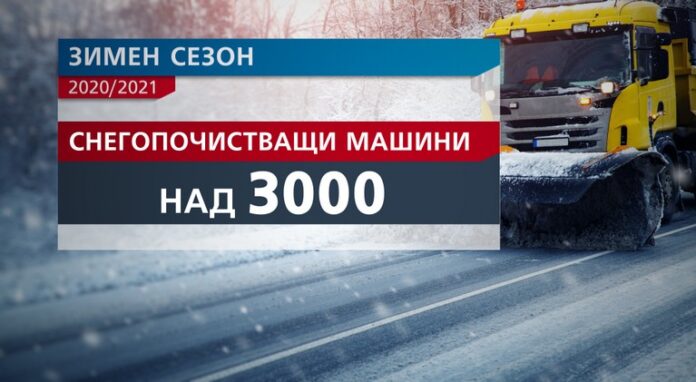 Над 3000 снегорина са готови да обработват настилките