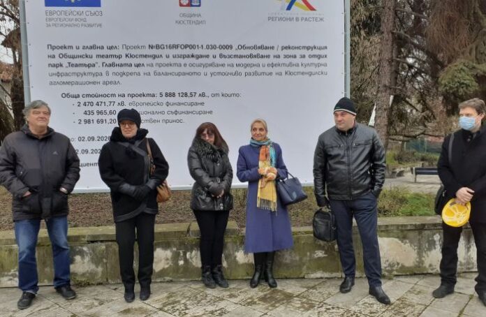 За над 5 млн. и 800 хил. лв. ремонтират сградата на театъра и парка в Кюстендил