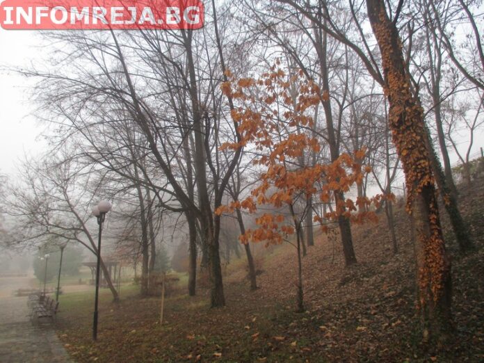 Преди обяд - облачно и мъгливо