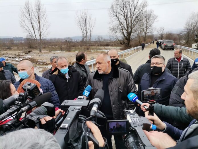Борисов обиколи Дъбница, Брезница и Хаджидимово
