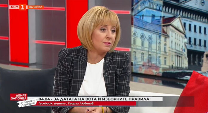 Манолова: Ако Борисов не спечели изборите, режисира политически хаос в страната