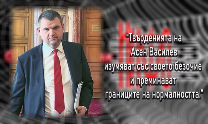 Пеевски за твърдения на Василев: Манипулация!