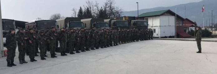 Българският контингент от Междинния резерв на операцията „Алтеа“ се предислоцира в Босна и Херцеговина
