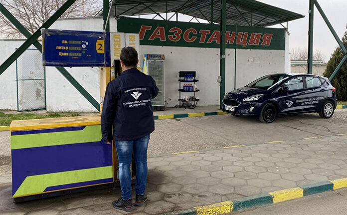 НАП запечата бензиностанция край Пловдив