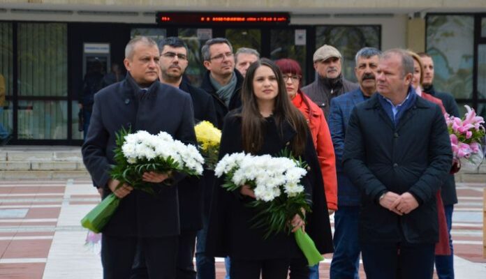 Благоевград отбеляза 171 години от рождението на Георги Измирлиев - Македончето