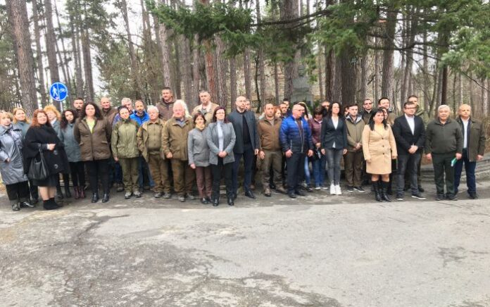 Служители на РДГ – Кюстендил, почетоха паметта и делото на Йордан Митрев