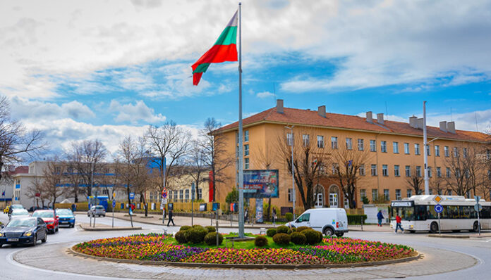 Лалета, зюмбюли и цветни фигури красят Благоевград