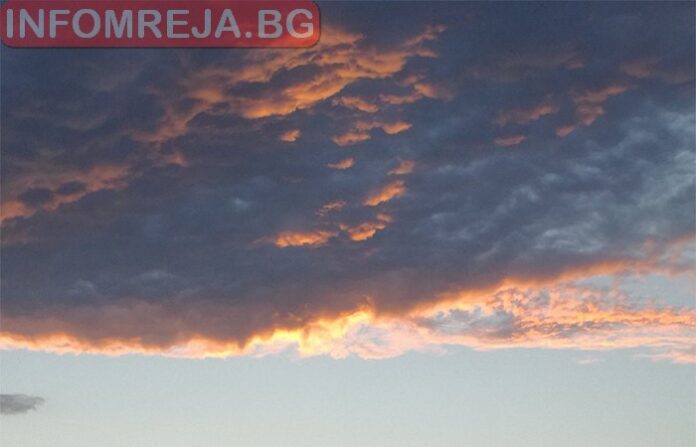 Днес над Западна и Централна България ще е облачно, над Източна - слънчево