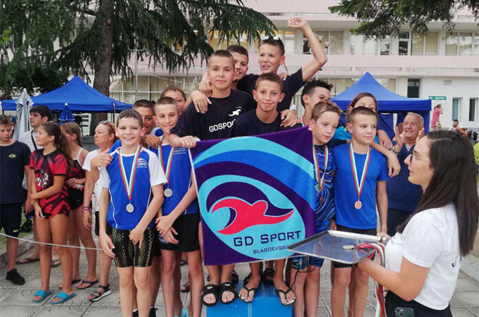 СК „GD Sport“ станаха шампиони на Държавно лично отборно първенство по плуване за деца в Сандански