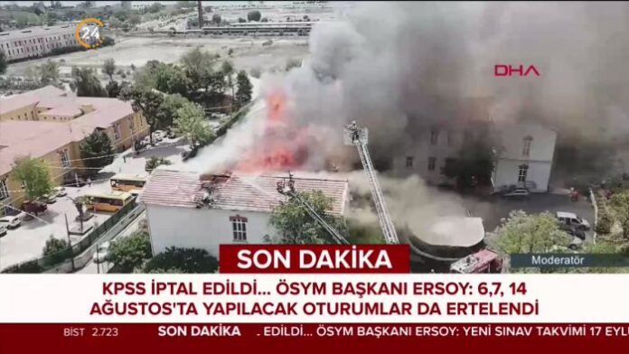 Голям пожар в болница в Истанбул, евакуират пациентите