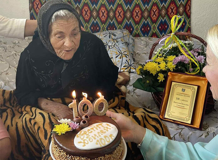 Вангелия Симонска от Рибник навърши 100 години