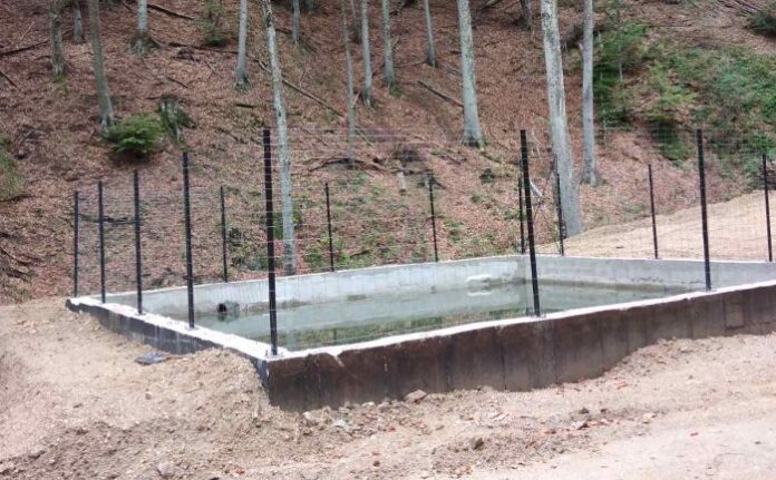Напълно готов е водоизточникът за борба с пожарите във Врътката край Кресна