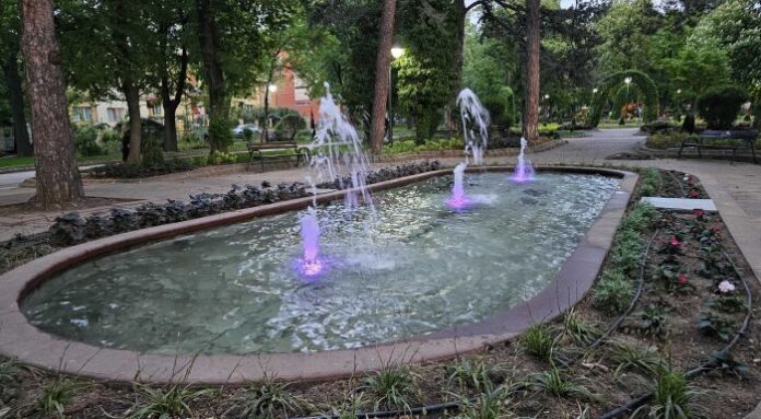 Градската градина в Дупница е с нов облик