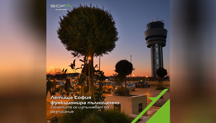 Акция на Летище София