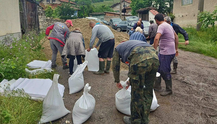 Частично бедствено положение в селата около Елин Пелин